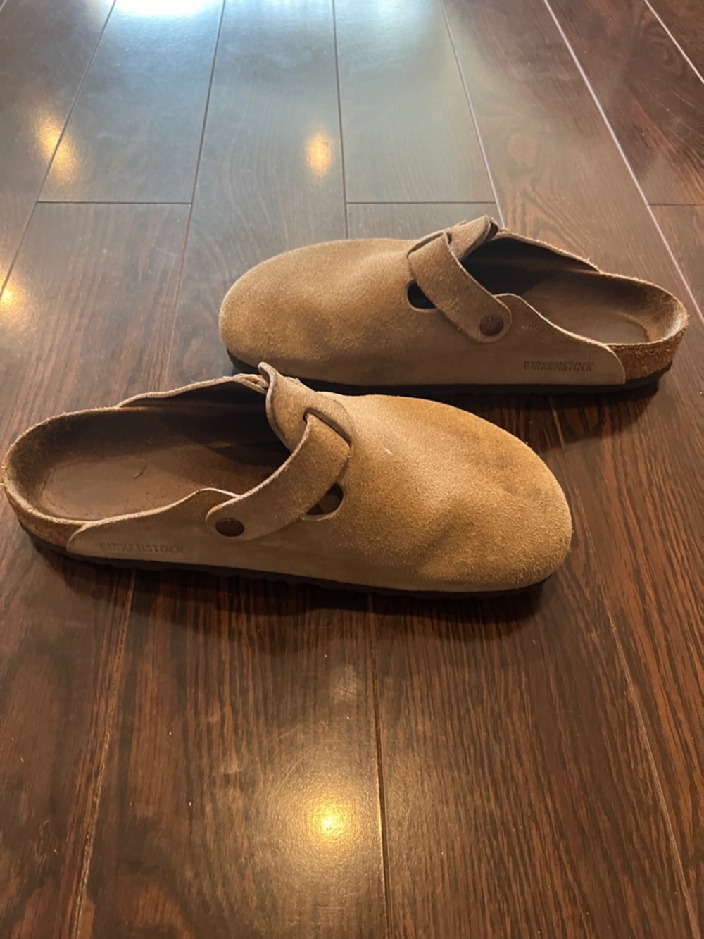 Birkenstock Suede Boston Slip-On Clog - Picture 6 of 8